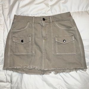 AERIE Mini Cargo Skirt